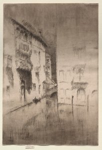 Nocturne: Palaces, ca. 1880. av James Abbott McNeill Whistler