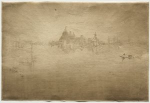 Om natten, hei. av James Abbott McNeill Whistler