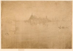 Nocturne: Salutt, 18791880. av James Abbott McNeill Whistler
