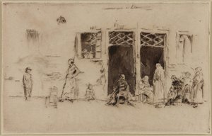 Gamle kvinner, 1879-1880. av James Abbott McNeill Whistler