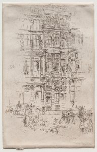 Palasser, Brussel. av James Abbott McNeill Whistler