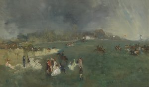 Hesteløp av James Abbott McNeill Whistler