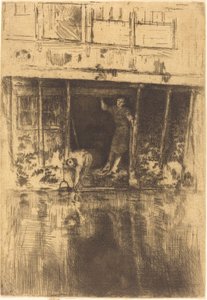 Pierrot, 1889. av James Abbott McNeill Whistler