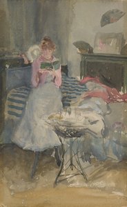Rosa notat - The Novelette, 1883-1884. av James Abbott McNeill Whistler