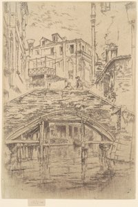 Piovan-broen, 1879-1880. av James Abbott McNeill Whistler