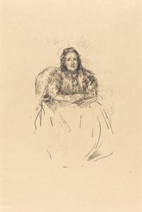 Portrettstudie: Mrs. Philip, 1896. av James Abbott McNeill Whistler