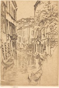 Stille kanalen, 1880. av James Abbott McNeill Whistler