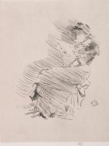 Reading, 1879. av James Abbott McNeill Whistler