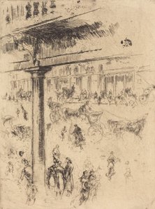 Regents kvadrant, 18801881. av James Abbott McNeill Whistler