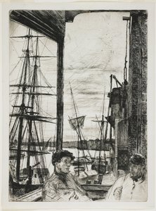 Rotherhithe av James Abbott McNeill Whistler