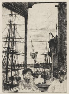 Rotherhithe av James Abbott McNeill Whistler