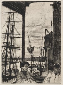 Rotherhithe av James Abbott McNeill Whistler