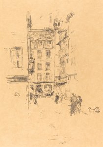 Rue Furstenburg, 1894. av James Abbott McNeill Whistler