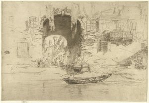 San Biagio Et sett med tjueseks etsninger (serietittel) av James Abbott McNeill Whistler