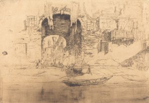 San Biagio, 18791880. av James Abbott McNeill Whistler