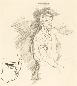 Skisse av en smed, 1895. av James Abbott McNeill Whistler