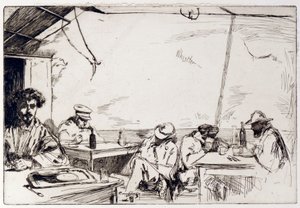 Tre soussuppe av James Abbott McNeill Whistler