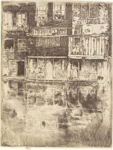 Square House, Amsterdam, 1889 av James Abbott McNeill Whistler