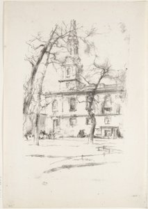 St. Giles-in-the-Fields, 1896 av James Abbott McNeill Whistler