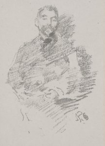 Stephane Mallarme av James Abbott McNeill Whistler