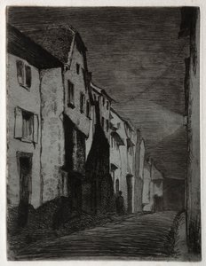 Gate ved Saverne. av James Abbott McNeill Whistler