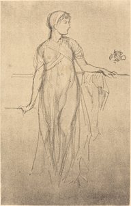 Studie, 1879. av James Abbott McNeill Whistler