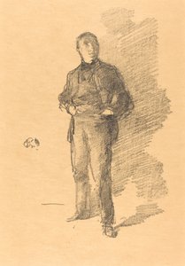 Studie nr. 1: Mr. Thomas Way, 1896. av James Abbott McNeill Whistler