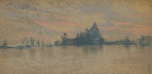 Solnedgang: Venezia, c1880 1903-1904