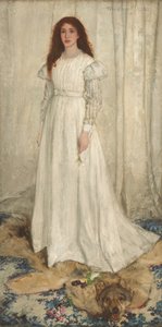 Symphony in White, nr. 1: The White Girl, 1862. av James Abbott McNeill Whistler