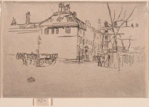 Tempel, 1886. av James Abbott McNeill Whistler