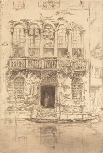 Balkongen, 18791880. av James Abbott McNeill Whistler