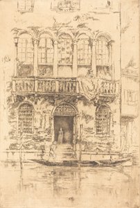 Balkongen, 18791880. av James Abbott McNeill Whistler