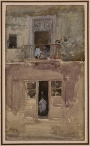 Balkongen, ca. 1888 av James Abbott McNeill Whistler