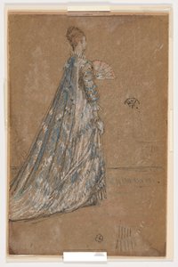 Den blå kjolen av James Abbott McNeill Whistler