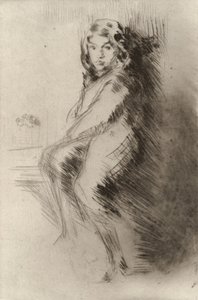 Gutten Charlie Hanson, ca. 18731875. av James Abbott McNeill Whistler