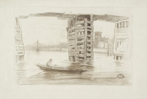 Den brede bro, 1878 av James Abbott McNeill Whistler