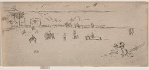 Bucking-hesten. av James Abbott McNeill Whistler