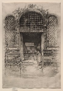 Døråpningen, 1880. av James Abbott McNeill Whistler