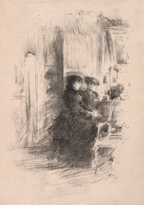 Duetten, 1894. av James Abbott McNeill Whistler