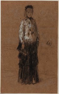 Hermelinfrakken, 1870-1873. av James Abbott McNeill Whistler
