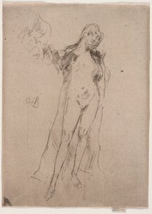 Fan modell nr. 3. av James Abbott McNeill Whistler