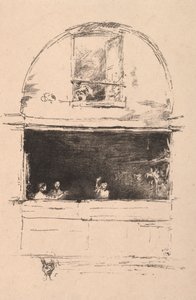 The Forge, Passage du Dragon, 1894. av James Abbott McNeill Whistler