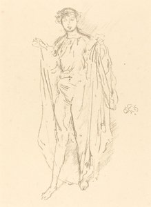 Jenta, ca. 1891. av James Abbott McNeill Whistler