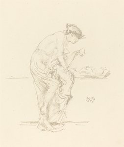 Horoskopet, ca. 1889. av James Abbott McNeill Whistler