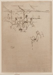 Landingsstadiet, kyr, 1887. av James Abbott McNeill Whistler