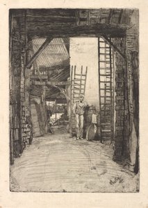 Kalkbrenneren, 1859. av James Abbott McNeill Whistler