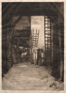 Kalkbrenneren, 1859. av James Abbott McNeill Whistler