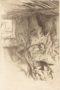 Den lille smia, 1875. av James Abbott McNeill Whistler
