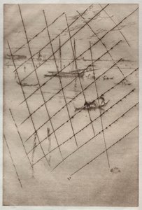 Den lille lagunen, 1880. av James Abbott McNeill Whistler