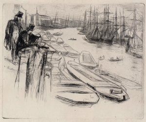 Det lille bassenget av James Abbott McNeill Whistler
